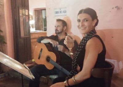 Elías Pelayo y Carmen Montero son Sondó Flamenco