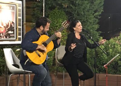 Elías Pelayo y Carmen Montero son Sondó Flamenco